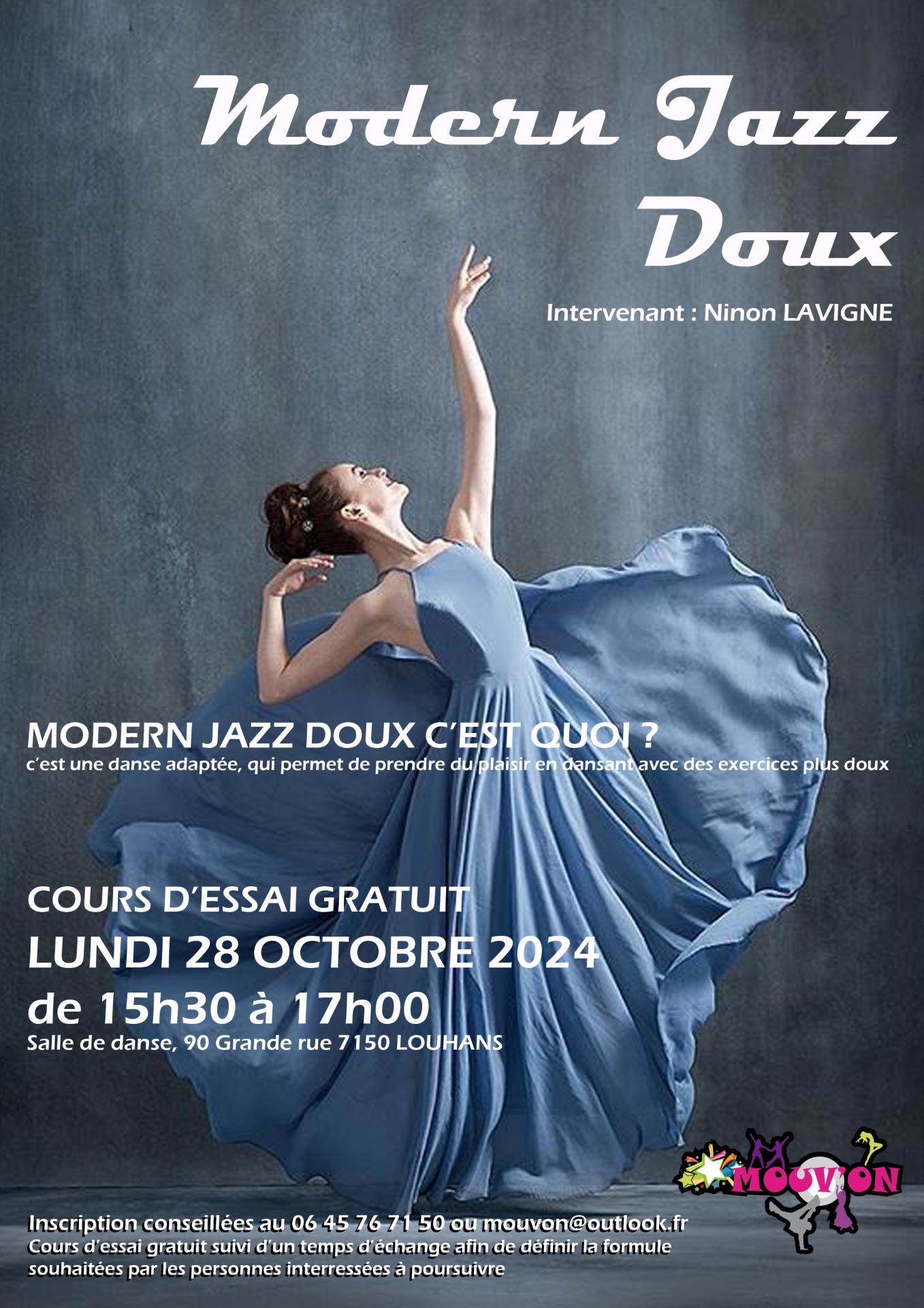 Modern jazz doux affiche